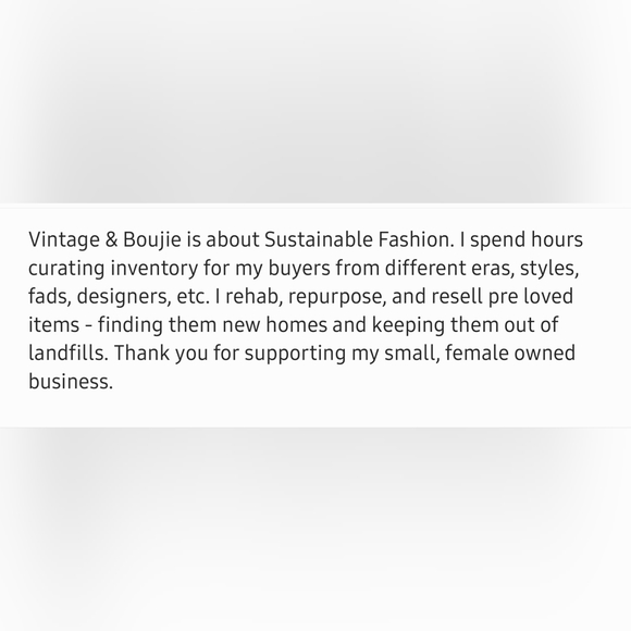 Vintage & Boujie - Picture 1 of 3